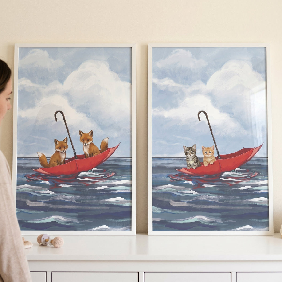 Adventures on the Waves Digital Art Set