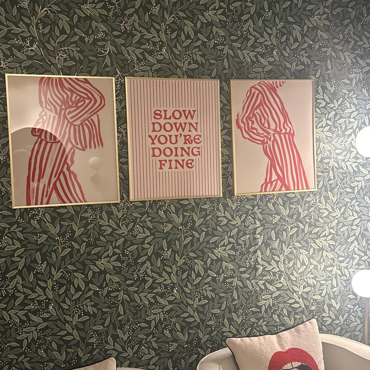 Slow Down You Are Doing Fine Art Print