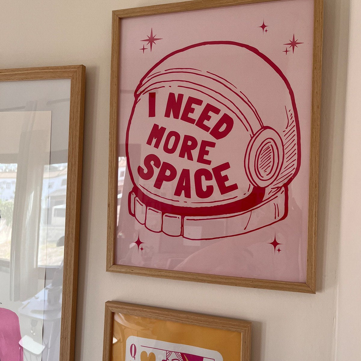 I Need More Space Astronaut Digital Art Print