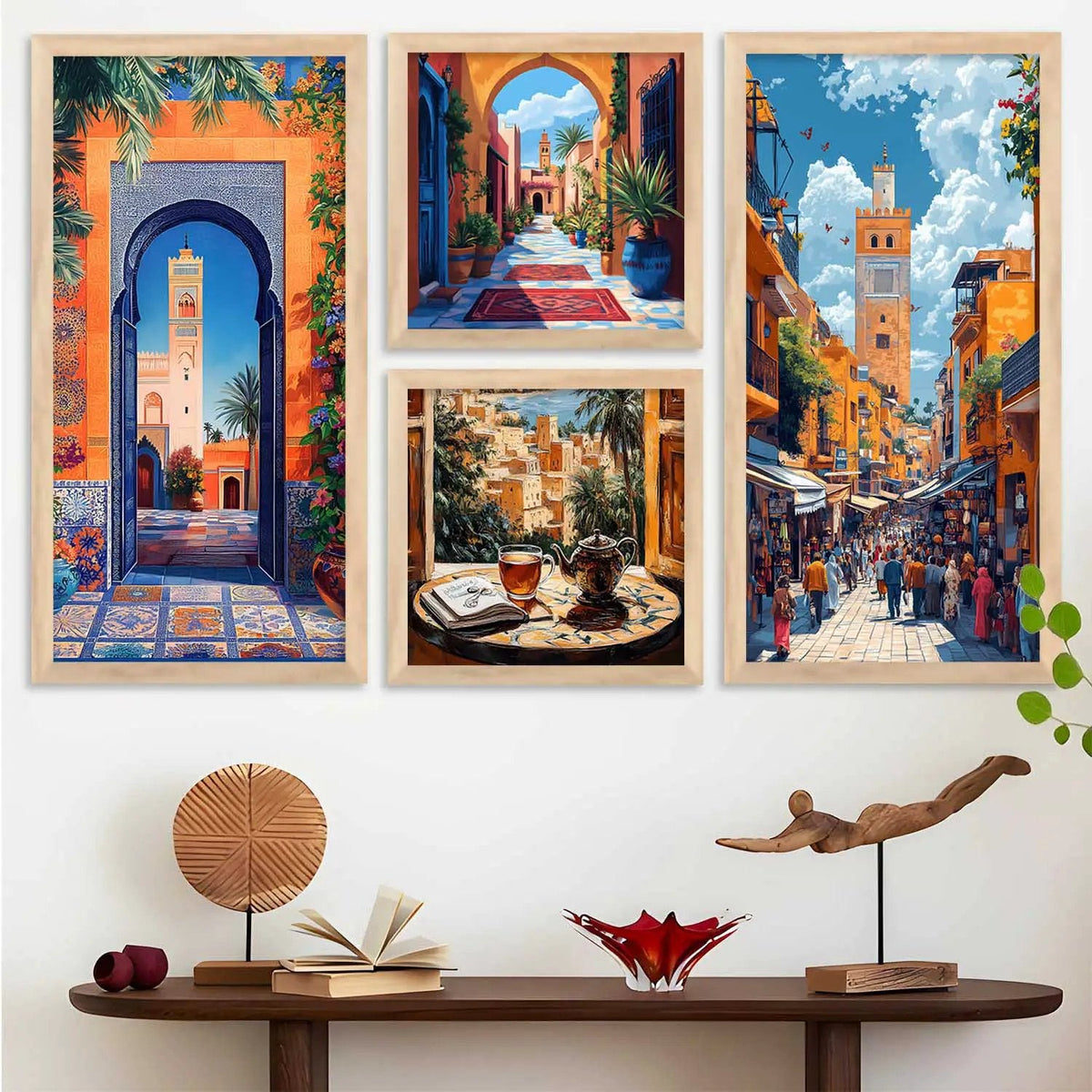 Moroccan Architecture and Streets Gallery Set