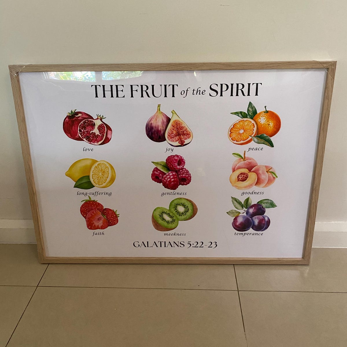 The Fruit of the Spirit Digital Art Print