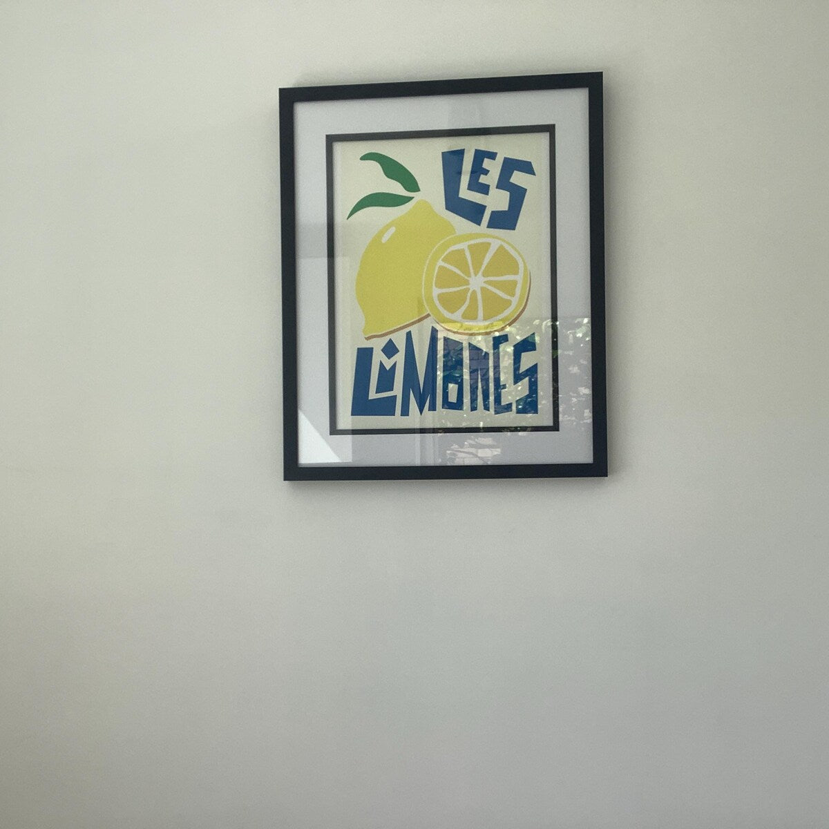 Les Limones French Lemon Art Digital Print