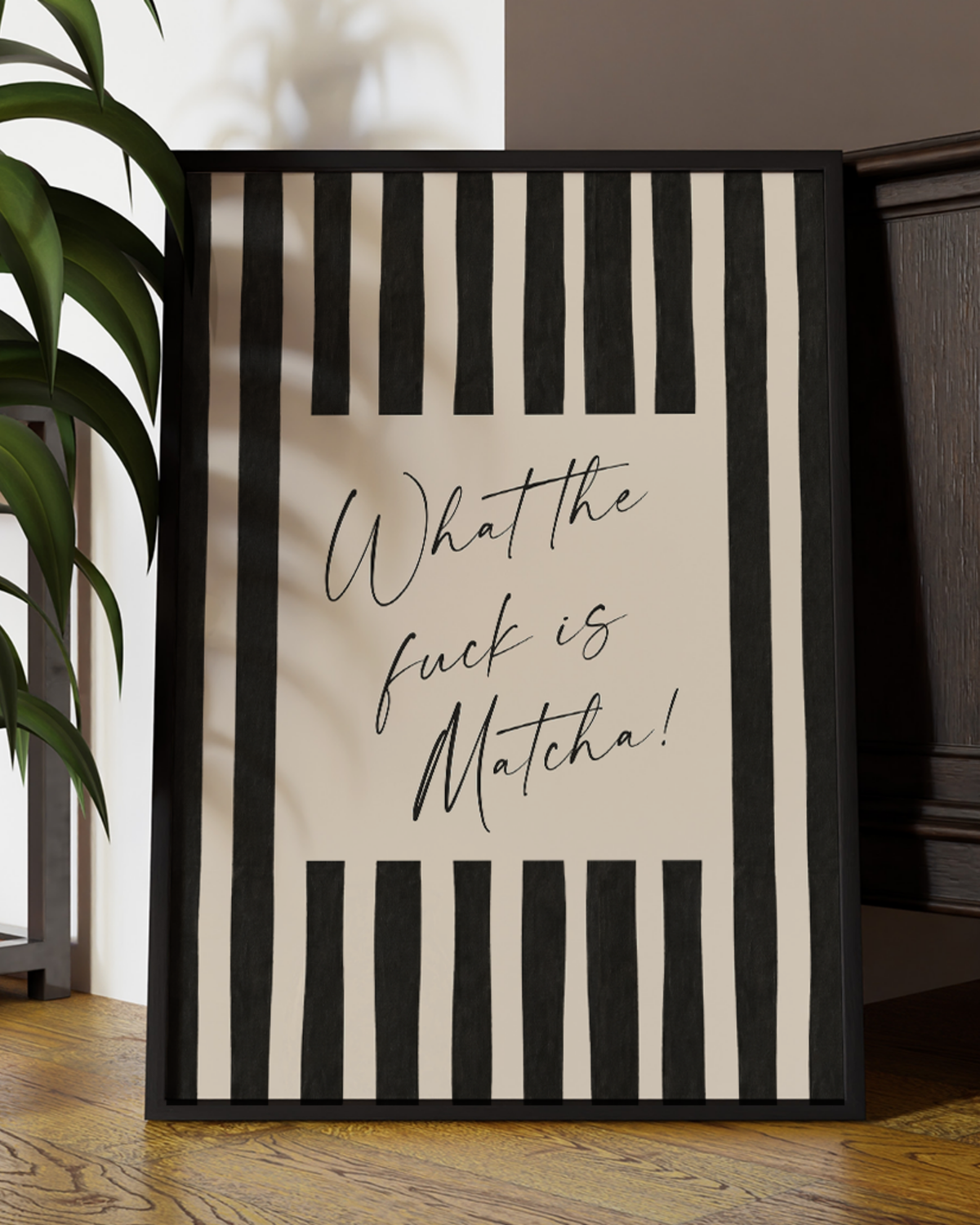 What The Fuck Is Matcha Digital Art Print