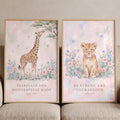 Christian Safari Nursery Digital Art Set