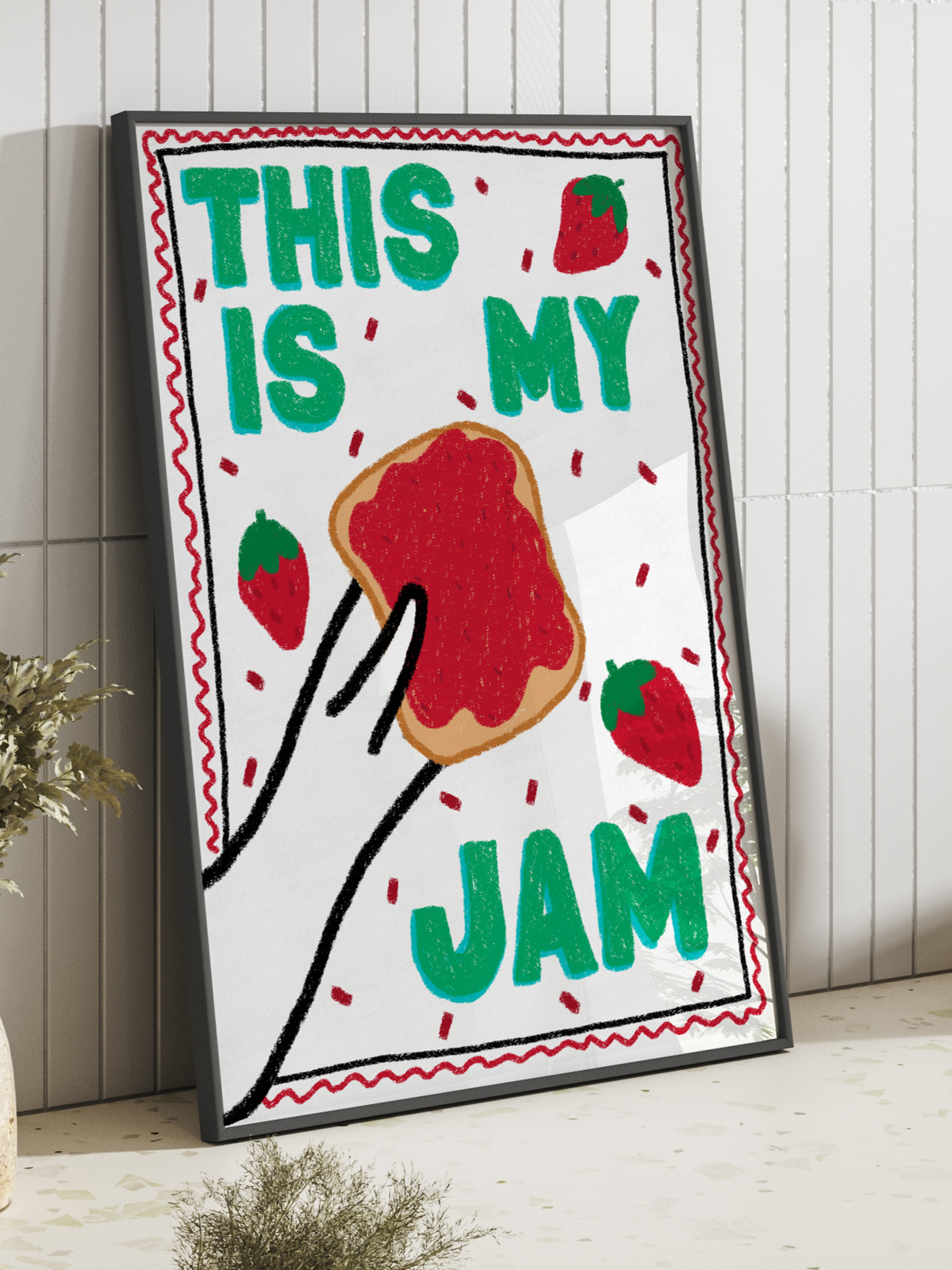 This Is My Jam Digital Art Print