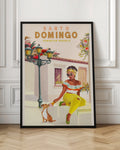 Santo Domingo Dominican Republic Travel Poster