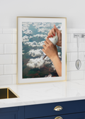 Piping Clouds Digital Art