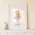Little Ballerina Princess Digital Art