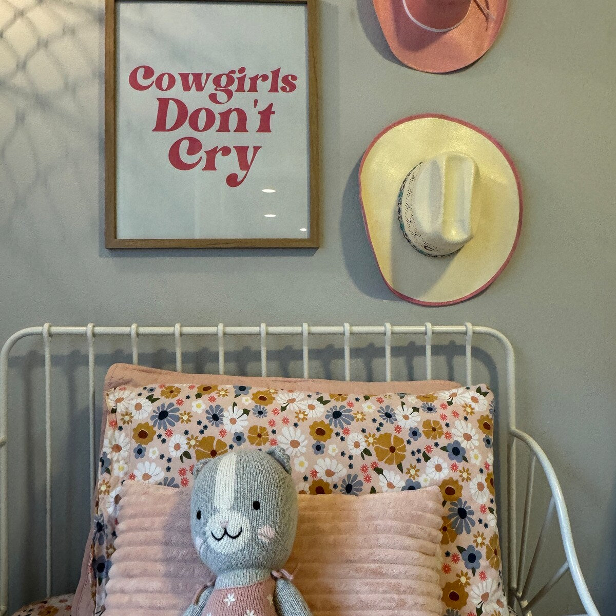 Cowgirls Don't Cry Digital Art Print