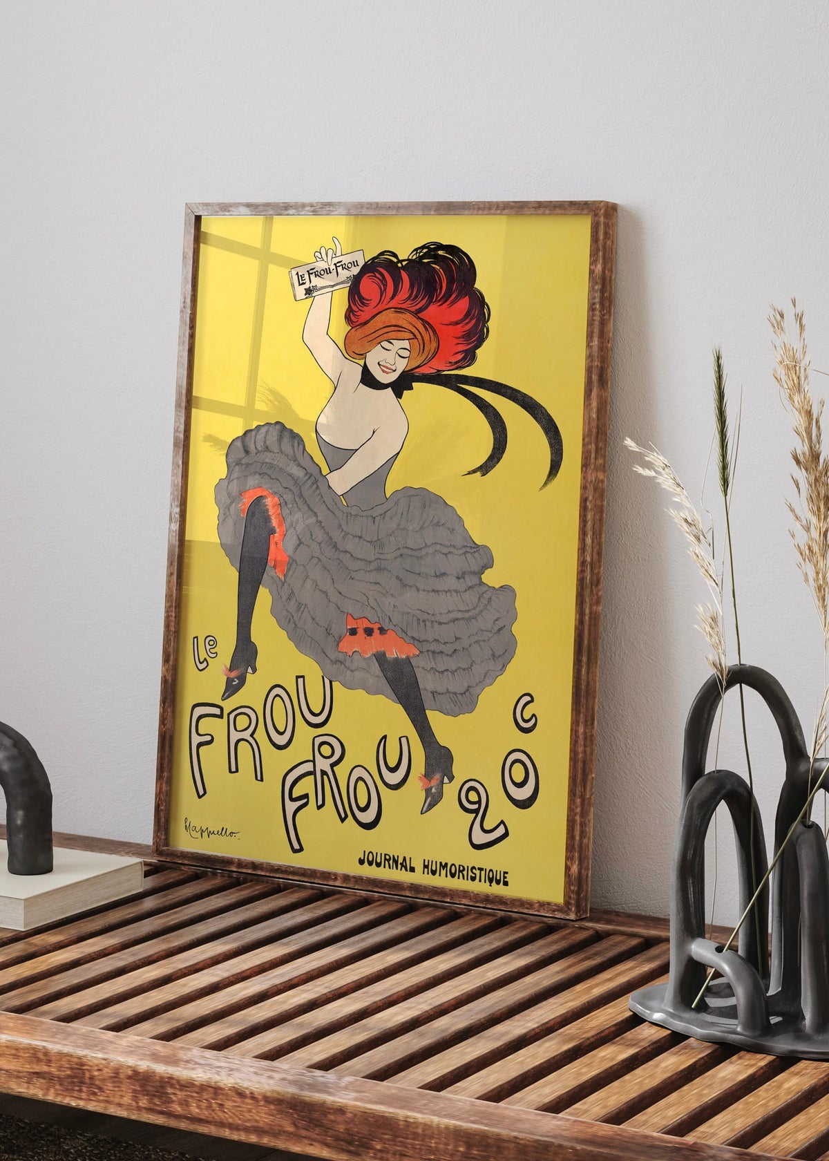 Le Frou Frou Vintage French Poster Digital Art