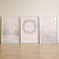 Fearfully and Wonderfully Made Floral Triptych