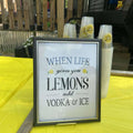 When Life Gives You Lemons Add Vodka & Ice Digital Art