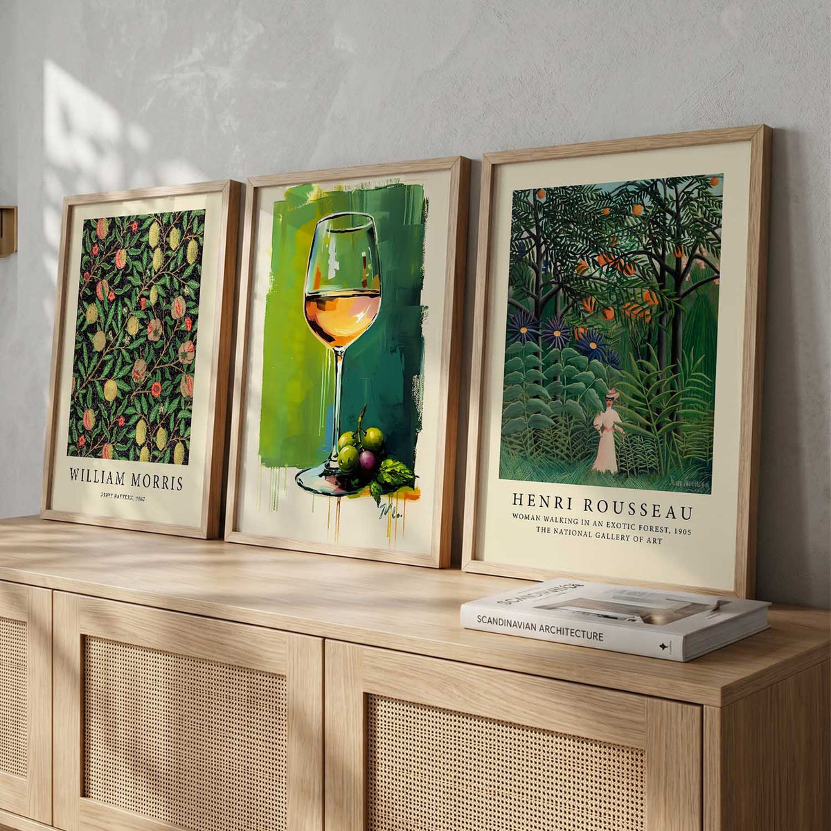 Botanical and Fine Art Gallery Wall Digital Print Set