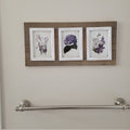 Vintage Purple Botanicals Trio Digital Art