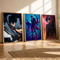 Anime Shadow Hunter Trio Digital Art