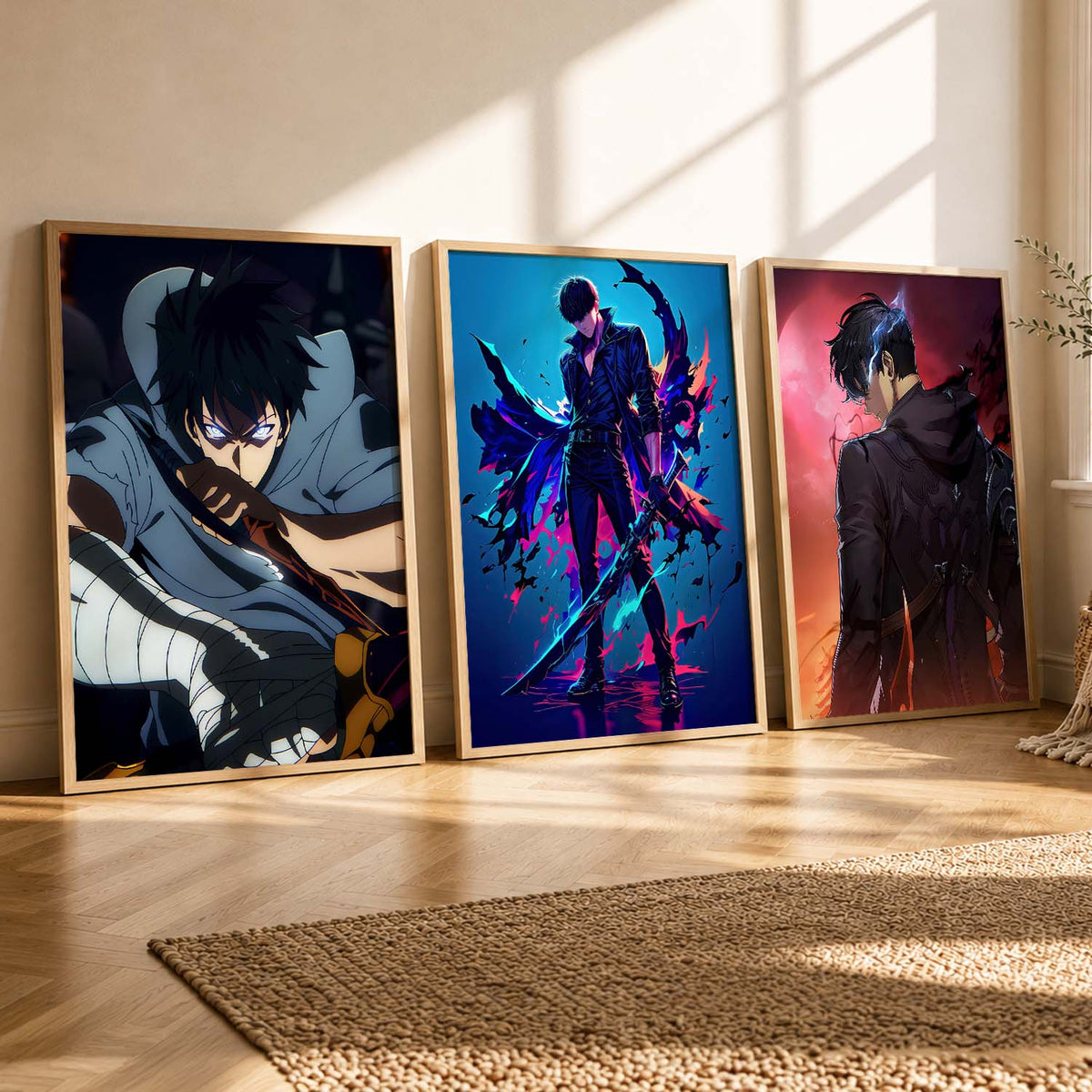 Anime Shadow Hunter Trio Digital Art