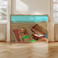 Retro Beach Daze Digital Art