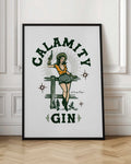 Calamity Gin Vintage Cowgirl Digital Art Print