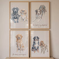 Custom Dog Portrait Digital Art