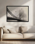 Misty Tower Bridge Digital Print