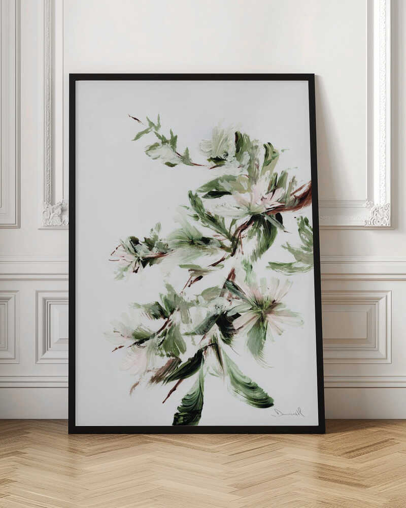 Abstract Botanical Branch Digital Art