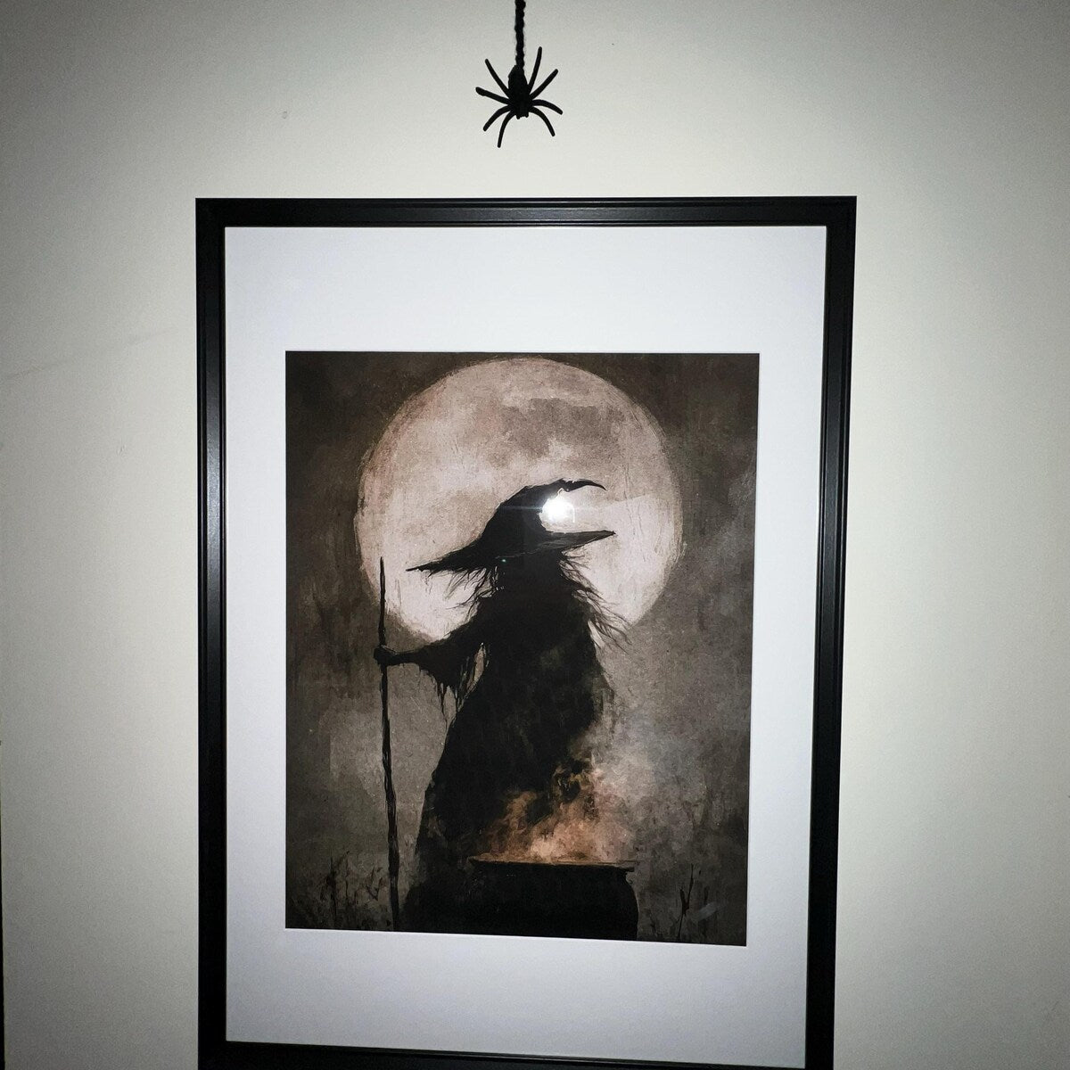 Mystical Witch by the Full Moon Digital Download