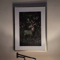 Enchanted Forest Deer Digital Art