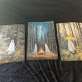 Cozy Little Ghosts Digital Art Bundle