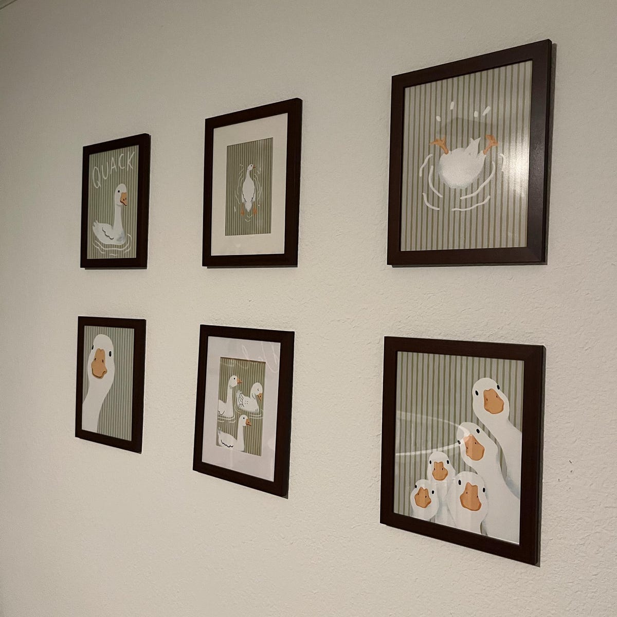 Charming Goose Gallery Wall Set Digital Download