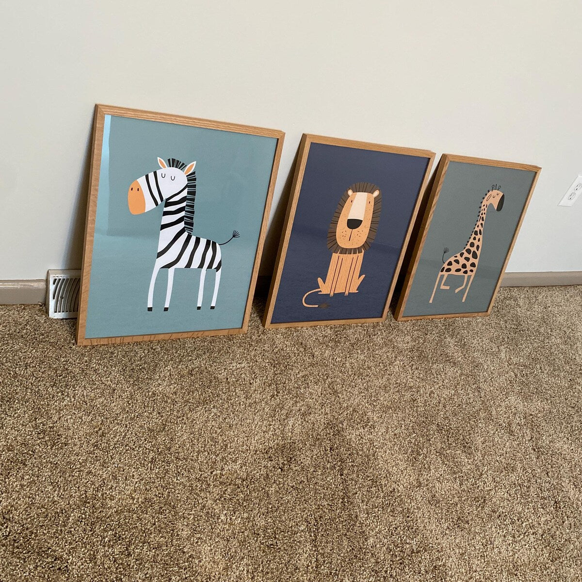 Safari Animals Digital Trio