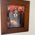 Day of the Dead Floral Goddess Digital Artwork