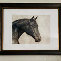 Majestic Black Horse Digital Art Print