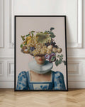 Renaissance Fruit Bowl Portrait Digital Download
