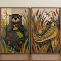 Charming Marsh Animals Digital Art Set