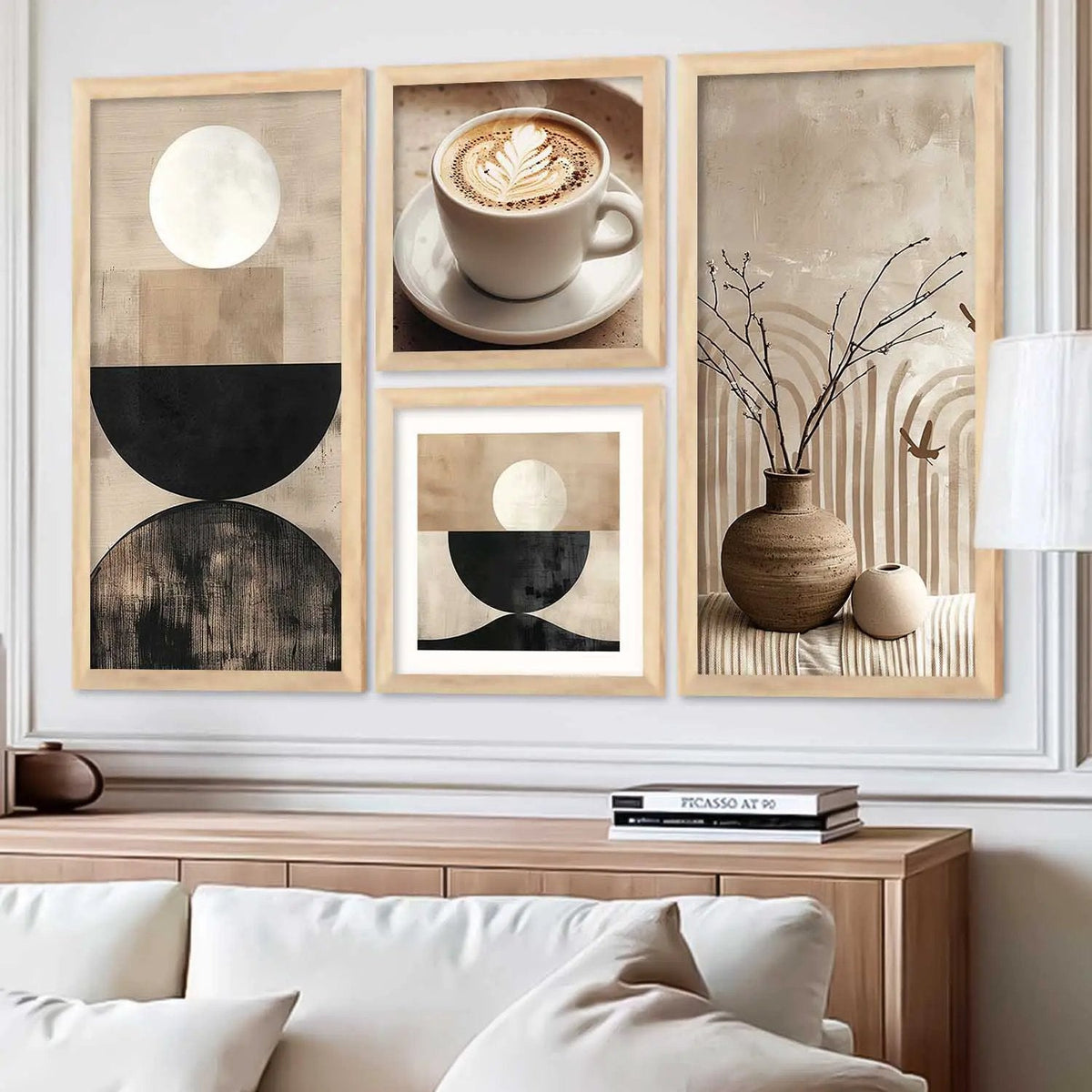Neutral Aesthetic Gallery Wall Set
