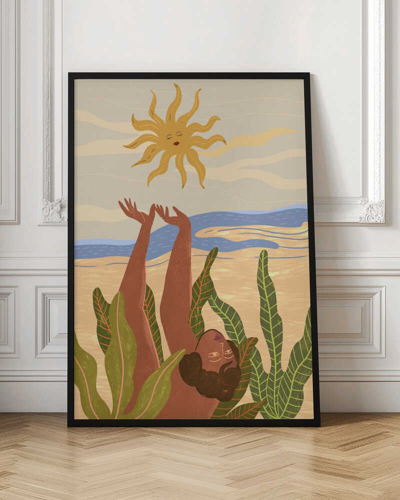 Sun Worshiper Digital Art Print