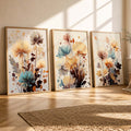 Boho Floral Trio Digital Art