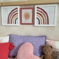 Boho Rainbow and Sunshine Digital Art Set
