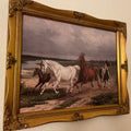 Galloping Wild Horses Digital Artwork