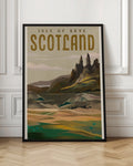 Isle of Skye Scotland Vintage Travel Poster Digital Download