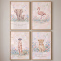 Safari Animals Nursery Digital Art Set