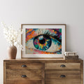 Colorful Abstract Eye Digital Art