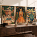 Royal Heritage Triptych Digital Art