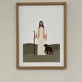 The Good Shepherd Digital Art Print