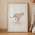 Running Cheetah Digital Illustration