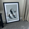 & Chill Typography Digital Print
