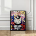 Urban Clown Graffiti Digital Art