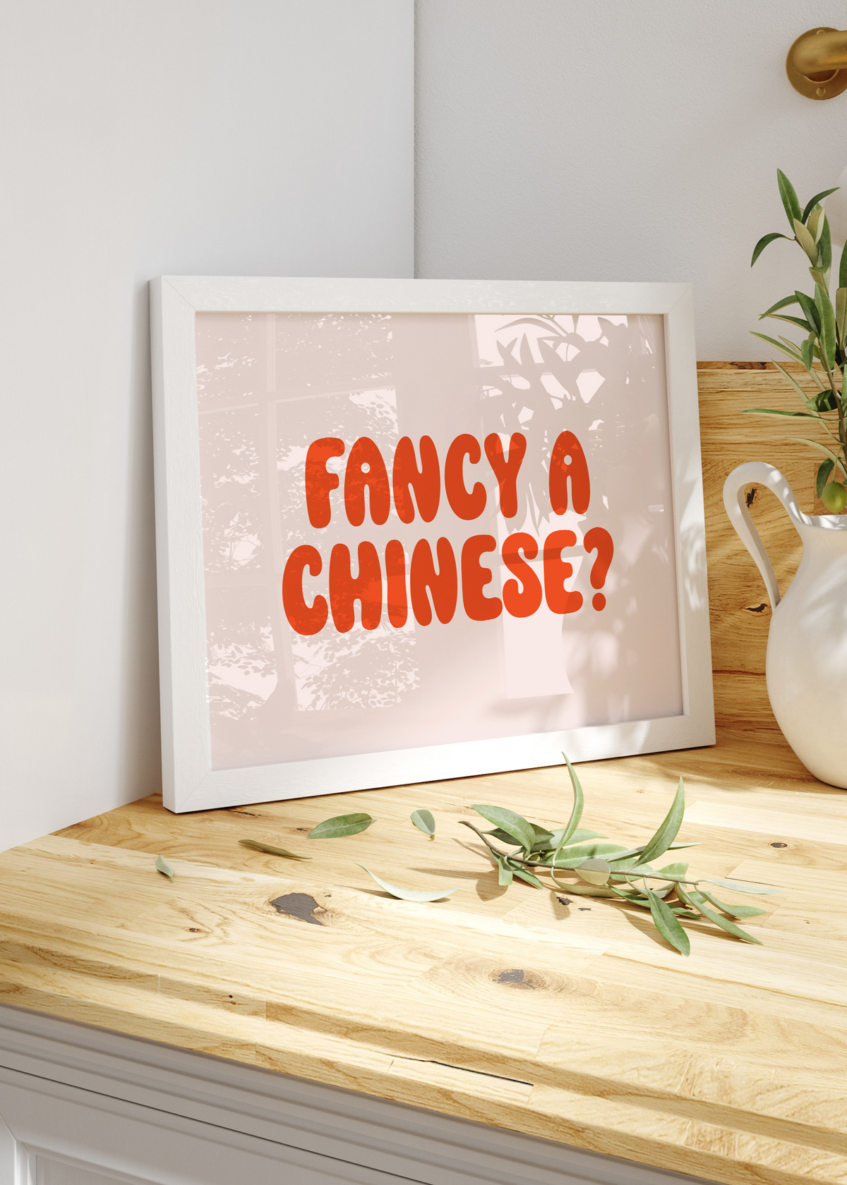 Fancy A Chinese Digital Print