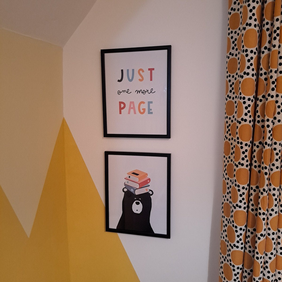 Just One More Page & Reading Bear Digital Art Bundle