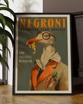 Negroni Aperitivo Club Sociale Digital Art